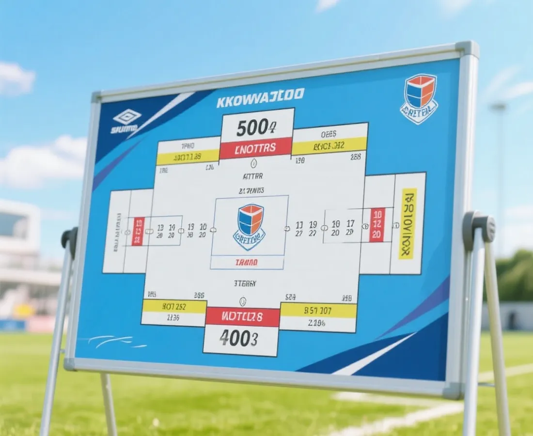 完整比赛时间表与淘汰赛安排示意图